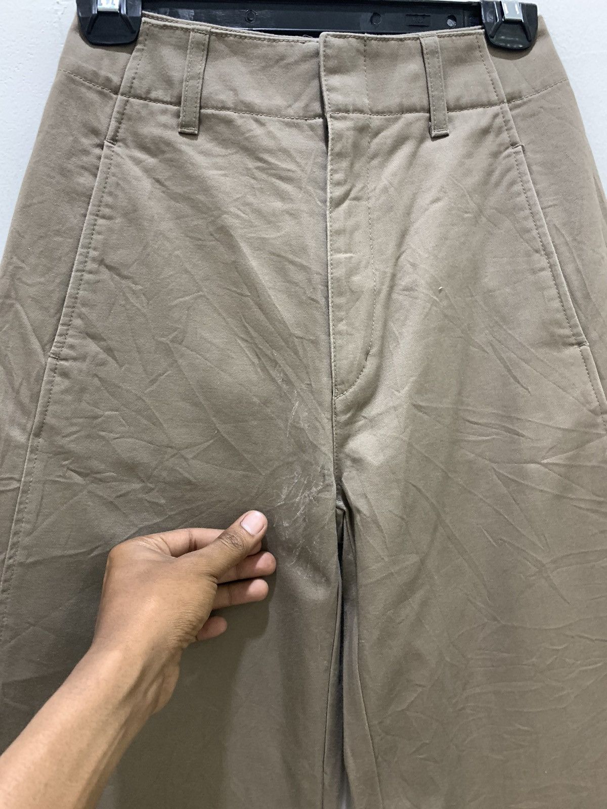 Jun Takahashi × Undercover × Uniqlo UNIQLO UNDERCOVER Vintag Casual Workwear Trouser Slack Pant Size US 26 / EU 42 - 8 Thumbnail