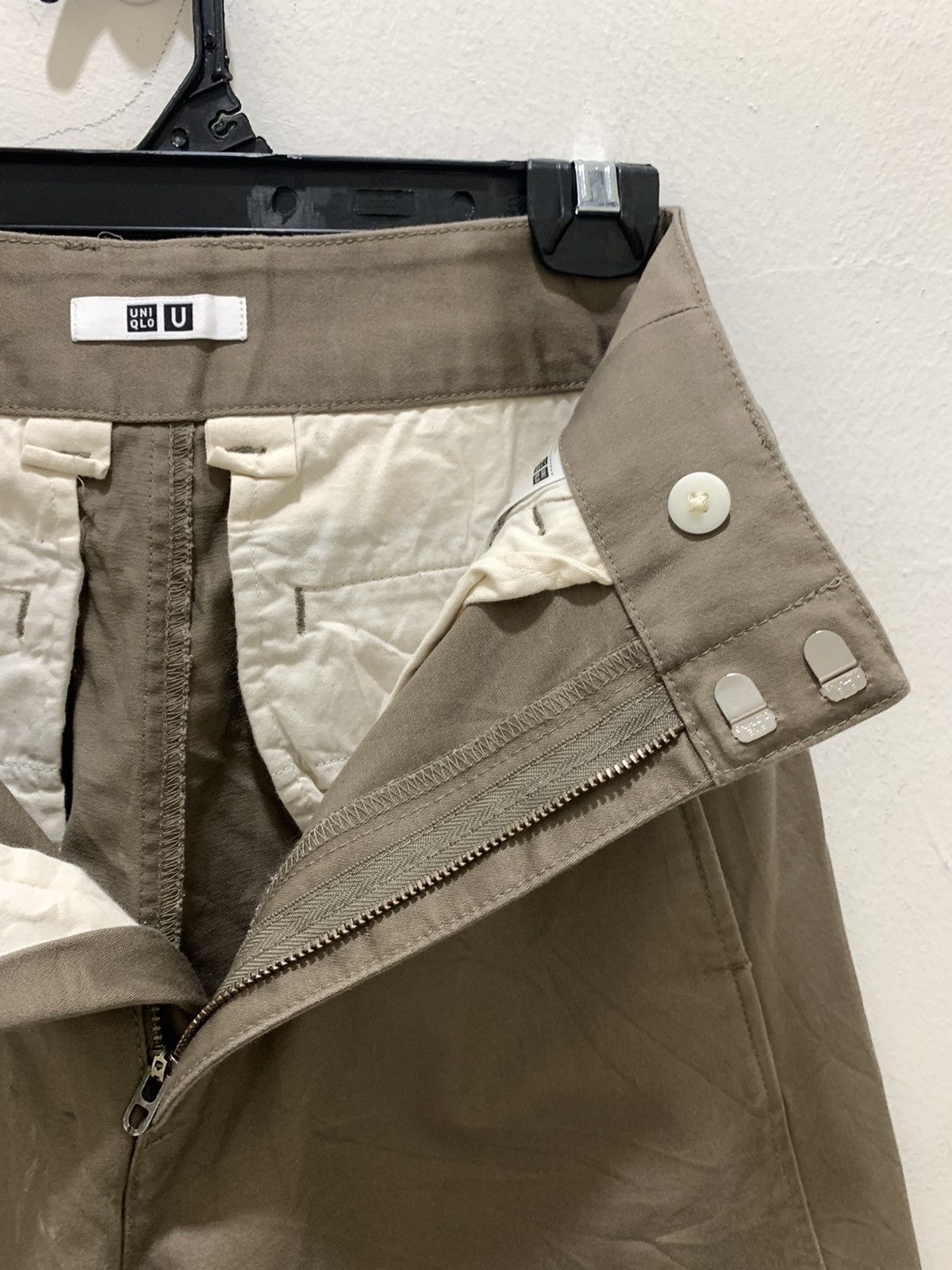 Jun Takahashi × Undercover × Uniqlo UNIQLO UNDERCOVER Vintag Casual Workwear Trouser Slack Pant Size US 26 / EU 42 - 16 Thumbnail