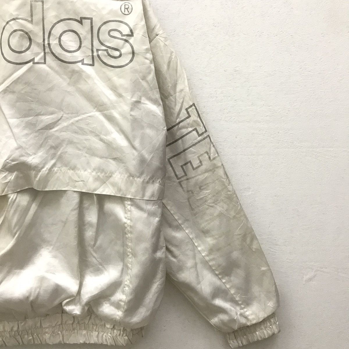 Adidas × Vintage Vintage Adidas Tennis Spellout ADIDAS TENNIS Windbreaker Size US M / EU 48-50 / 2 - 8 Thumbnail