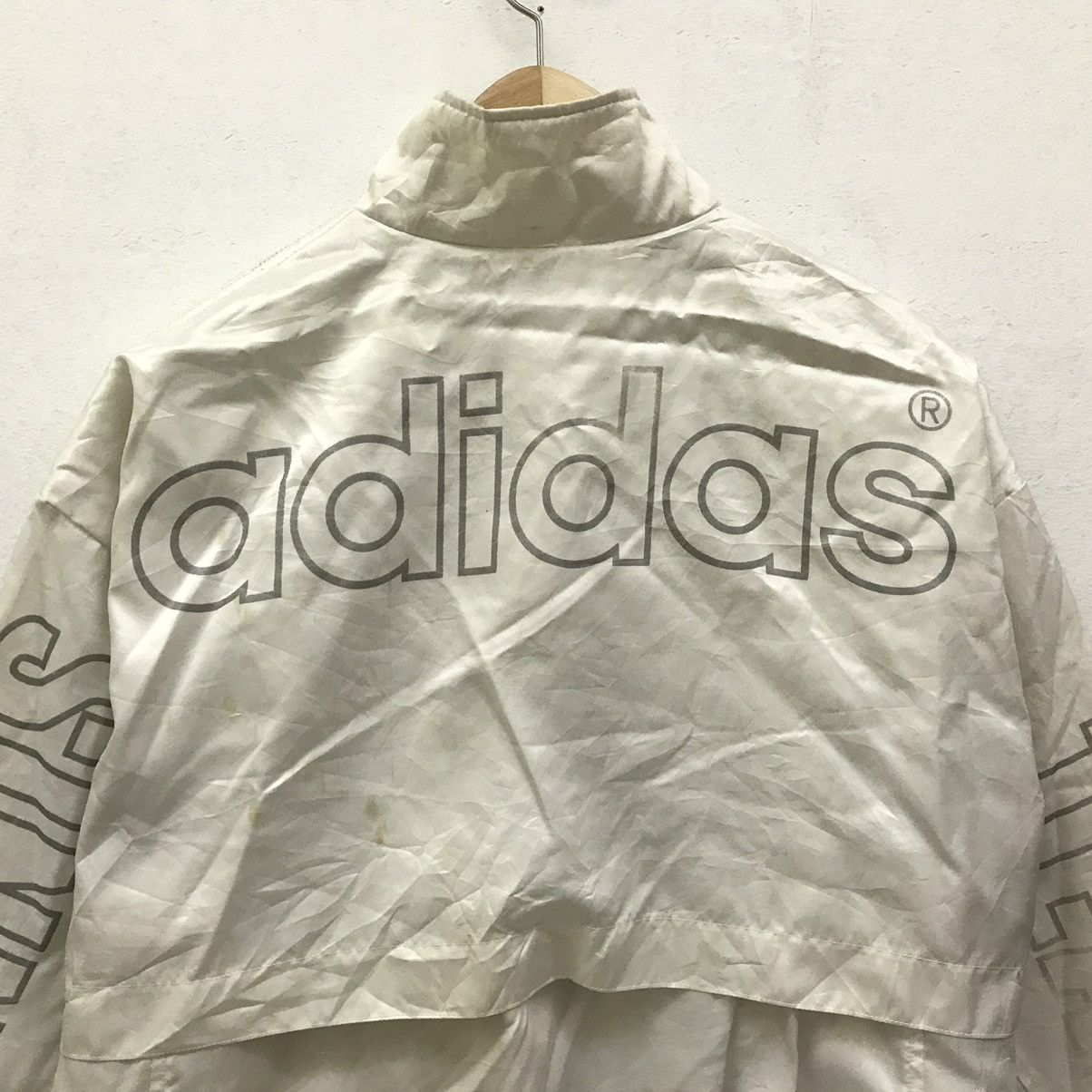 Adidas × Vintage Vintage Adidas Tennis Spellout ADIDAS TENNIS Windbreaker Size US M / EU 48-50 / 2 - 6 Thumbnail