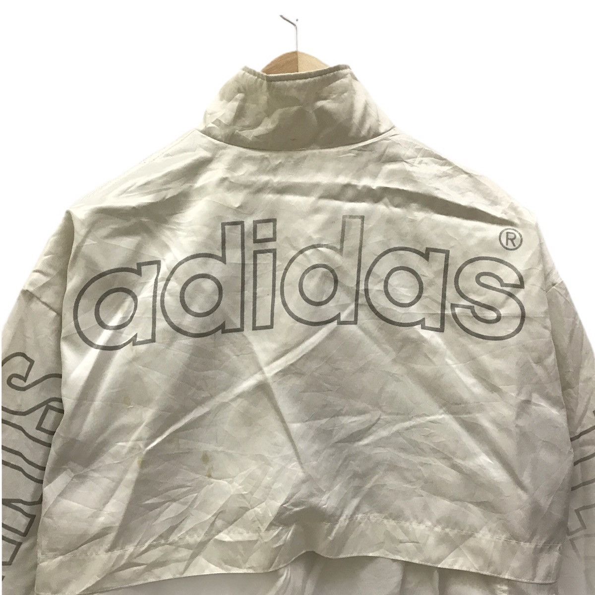 Adidas × Vintage Vintage Adidas Tennis Spellout ADIDAS TENNIS Windbreaker Size US M / EU 48-50 / 2 - 2 Thumbnail