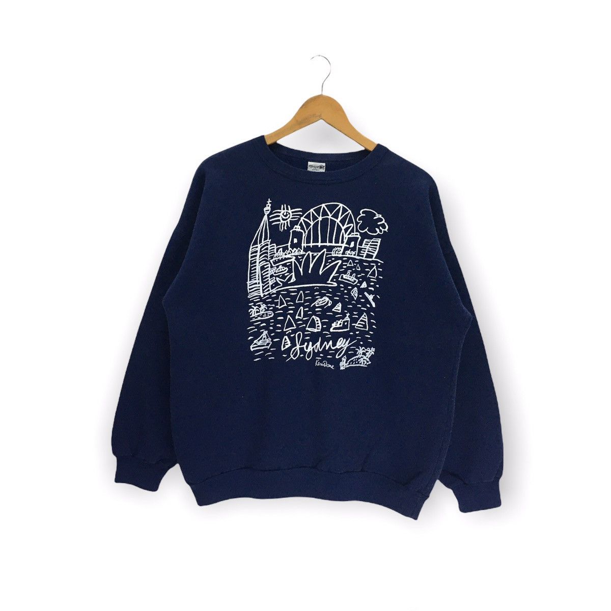 Vintage Vintage Ken Done Australia Pop Art Sweatshirt Size US M / EU 48-50 / 2 - 1 Thumbnail