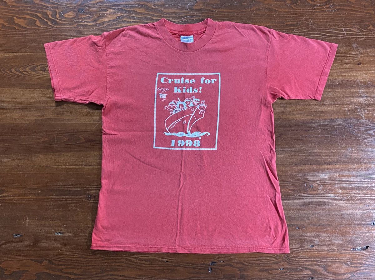 Gildan × Vintage Vintage ‘98 Cruise for Kids Double Sided Tee Size US L / EU 52-54 / 3 - 1 Thumbnail