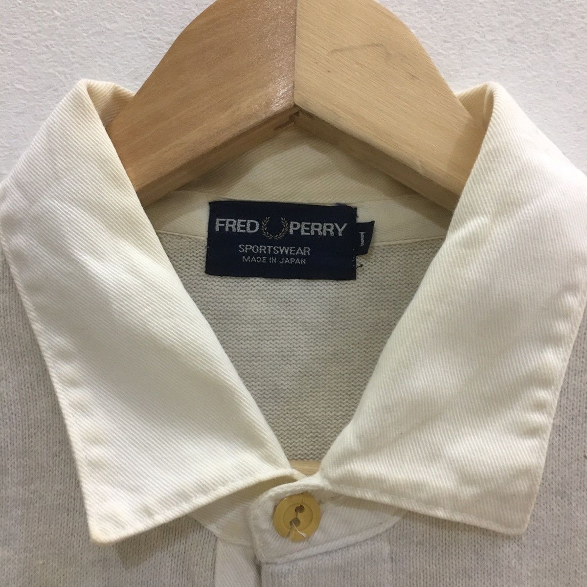 Fred Perry × Japanese Brand × Vintage Vintage Fred Perry Sweatshirt Half Button Size US M / EU 48-50 / 2 - 6 Thumbnail