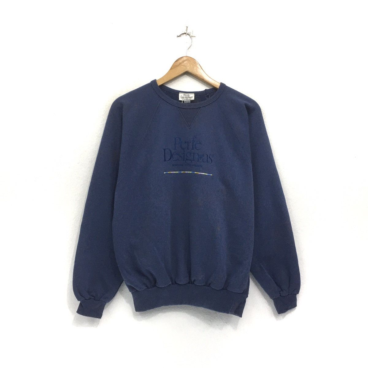 Japanese Brand Vintage PERFE DESIGN+US Sweatshirt Design+Us Size US M / EU 48-50 / 2 - 1 Thumbnail
