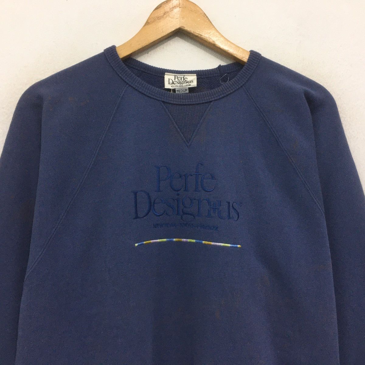 Japanese Brand Vintage PERFE DESIGN+US Sweatshirt Design+Us Size US M / EU 48-50 / 2 - 4 Thumbnail