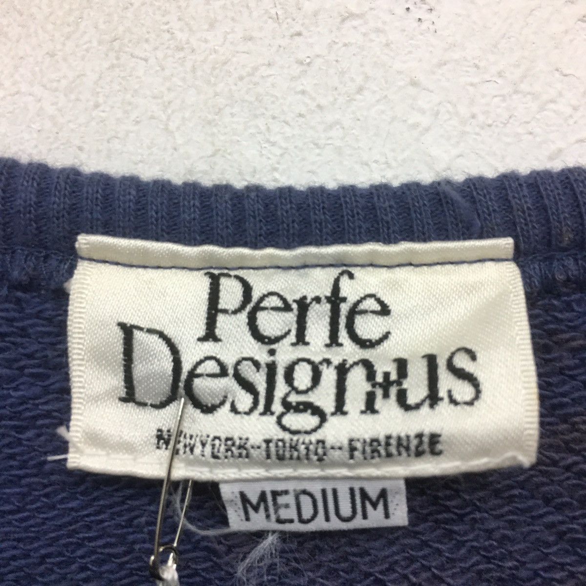 Japanese Brand Vintage PERFE DESIGN+US Sweatshirt Design+Us Size US M / EU 48-50 / 2 - 9 Thumbnail