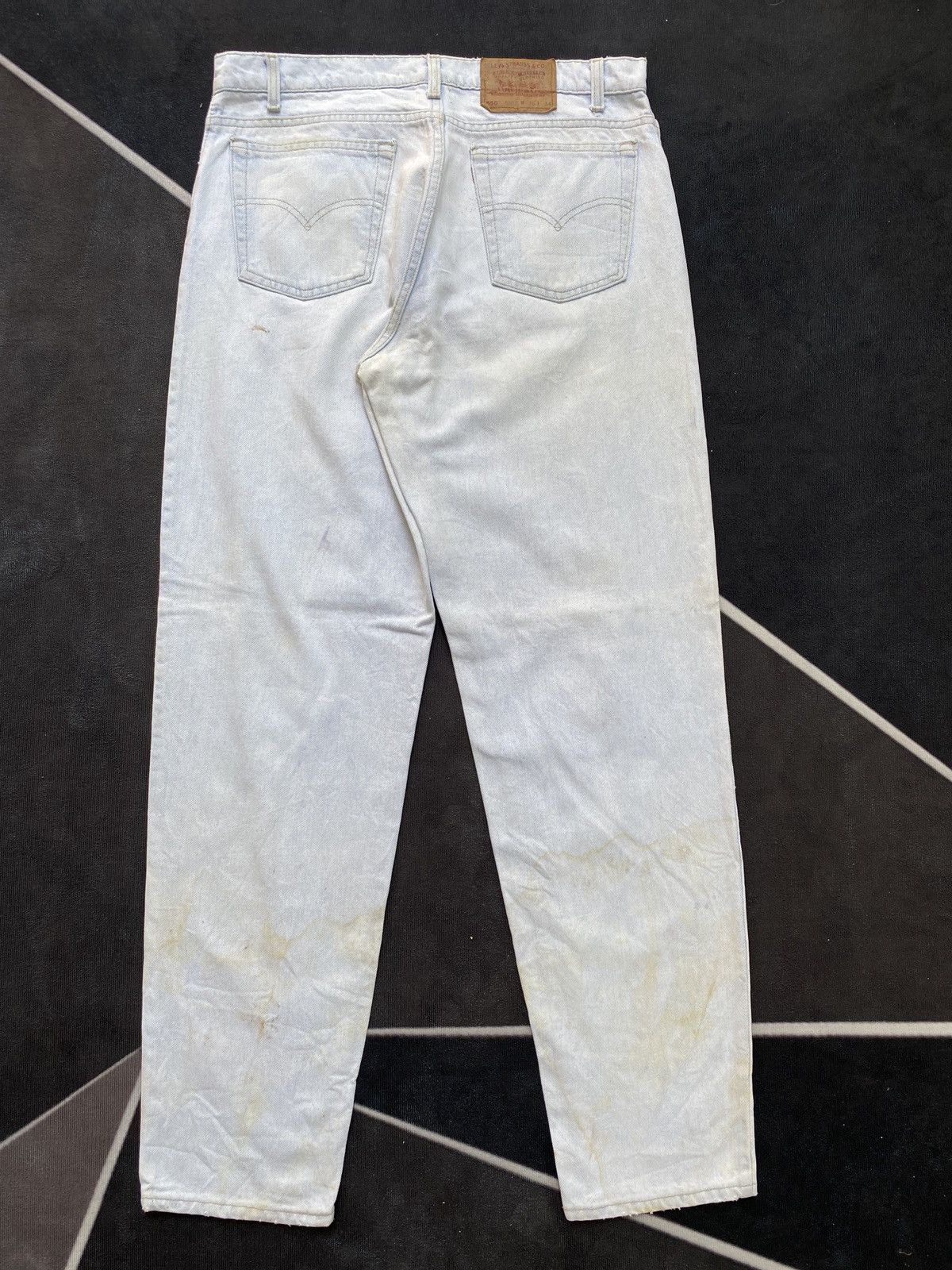 Jean × Levi's × Vintage 90s VINTAGE LEVIS 550 LIGHT WASH JEANS-J373 Size US 36 / EU 52 - 3 Thumbnail