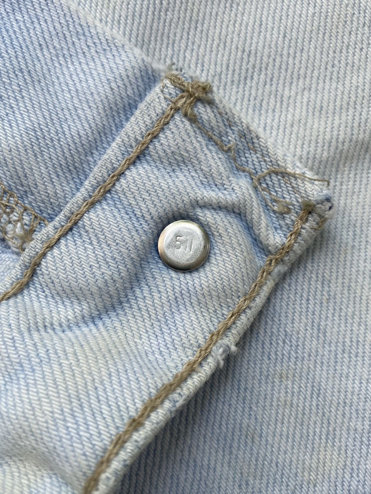 Jean × Levi's × Vintage 90s VINTAGE LEVIS 550 LIGHT WASH JEANS-J373 Size US 36 / EU 52 - 6 Thumbnail