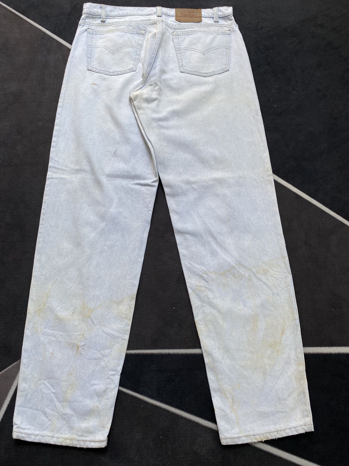 Jean × Levi's × Vintage 90s VINTAGE LEVIS 550 LIGHT WASH JEANS-J373 Size US 36 / EU 52 - 4 Thumbnail