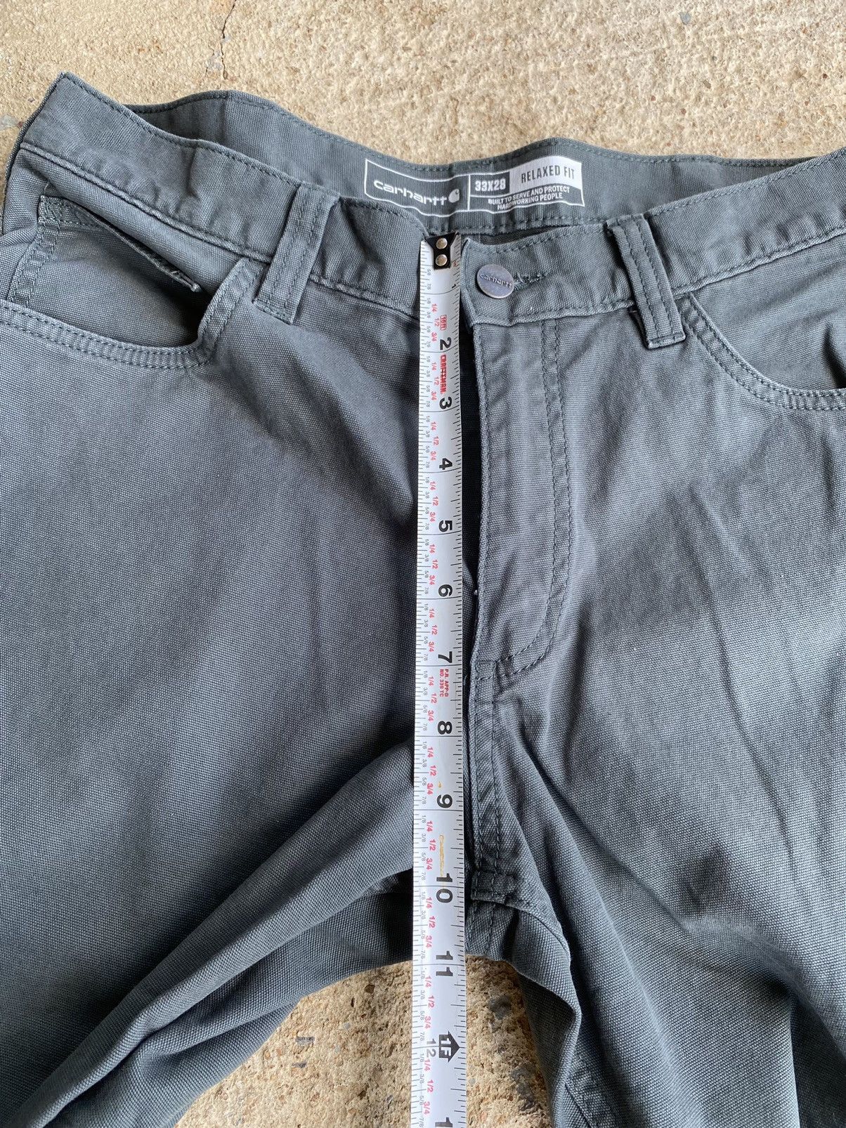 Carhartt × Vintage Vintage Y2K Carhartt Workwear Carpenter Pant Size 32" / US 10 / IT 46 - 8 Thumbnail
