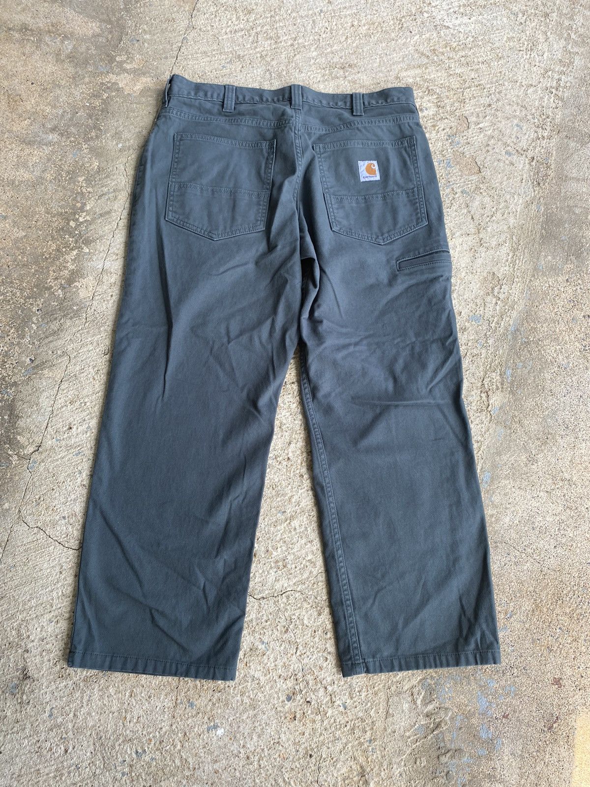 Carhartt × Vintage Vintage Y2K Carhartt Workwear Carpenter Pant Size 32" / US 10 / IT 46 - 1 Thumbnail