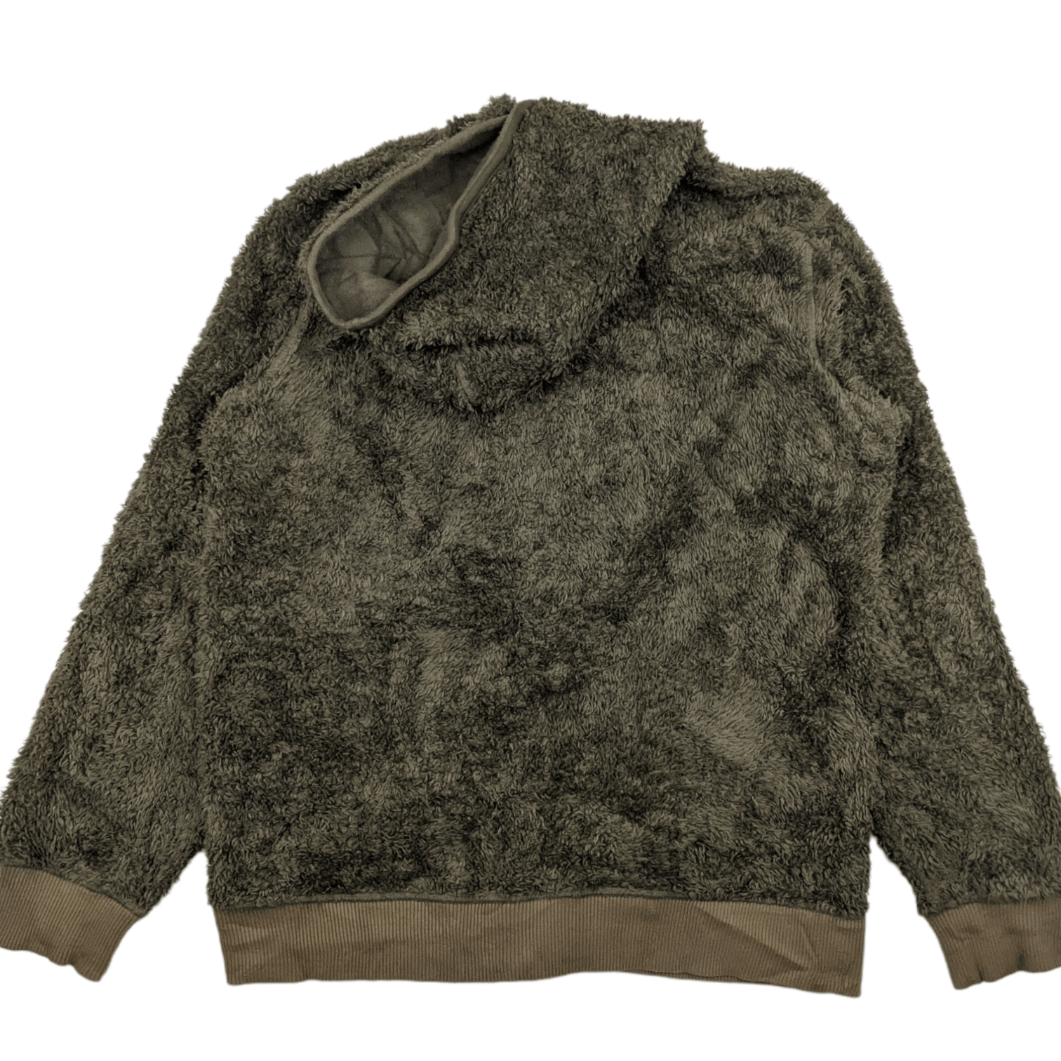Japanese Brand × Uniqlo Vintage UNIQLO Fleece Fluffy Sherpa Reversible Hoodie Jacket Size US L / EU 52-54 / 3 - 7 Thumbnail