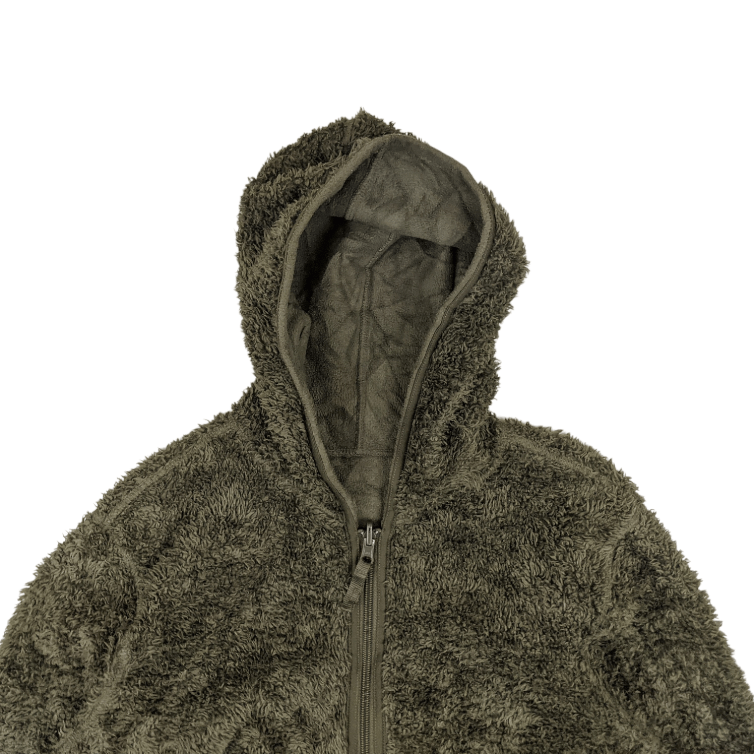 Japanese Brand × Uniqlo Vintage UNIQLO Fleece Fluffy Sherpa Reversible Hoodie Jacket Size US L / EU 52-54 / 3 - 4 Thumbnail