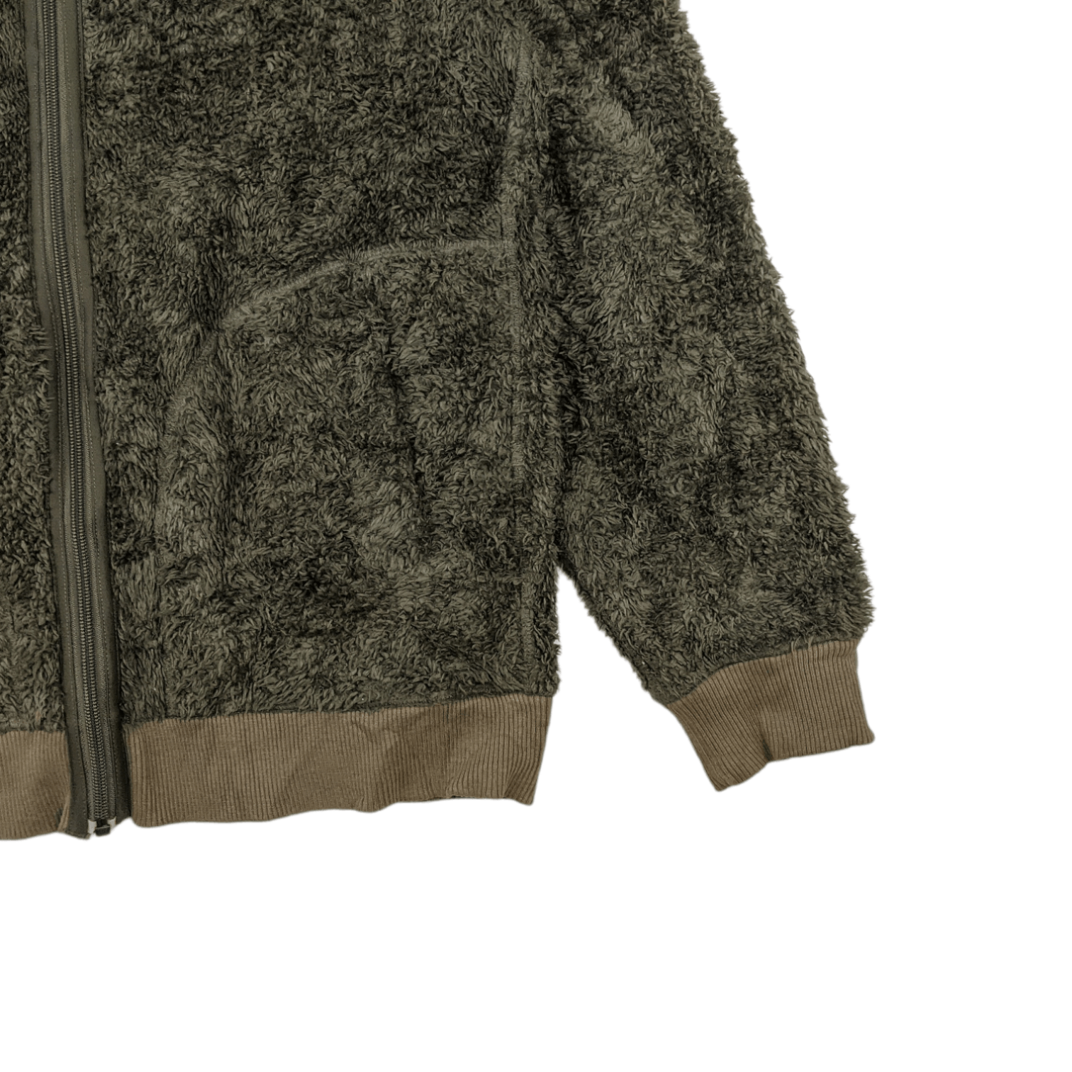 Japanese Brand × Uniqlo Vintage UNIQLO Fleece Fluffy Sherpa Reversible Hoodie Jacket Size US L / EU 52-54 / 3 - 6 Thumbnail