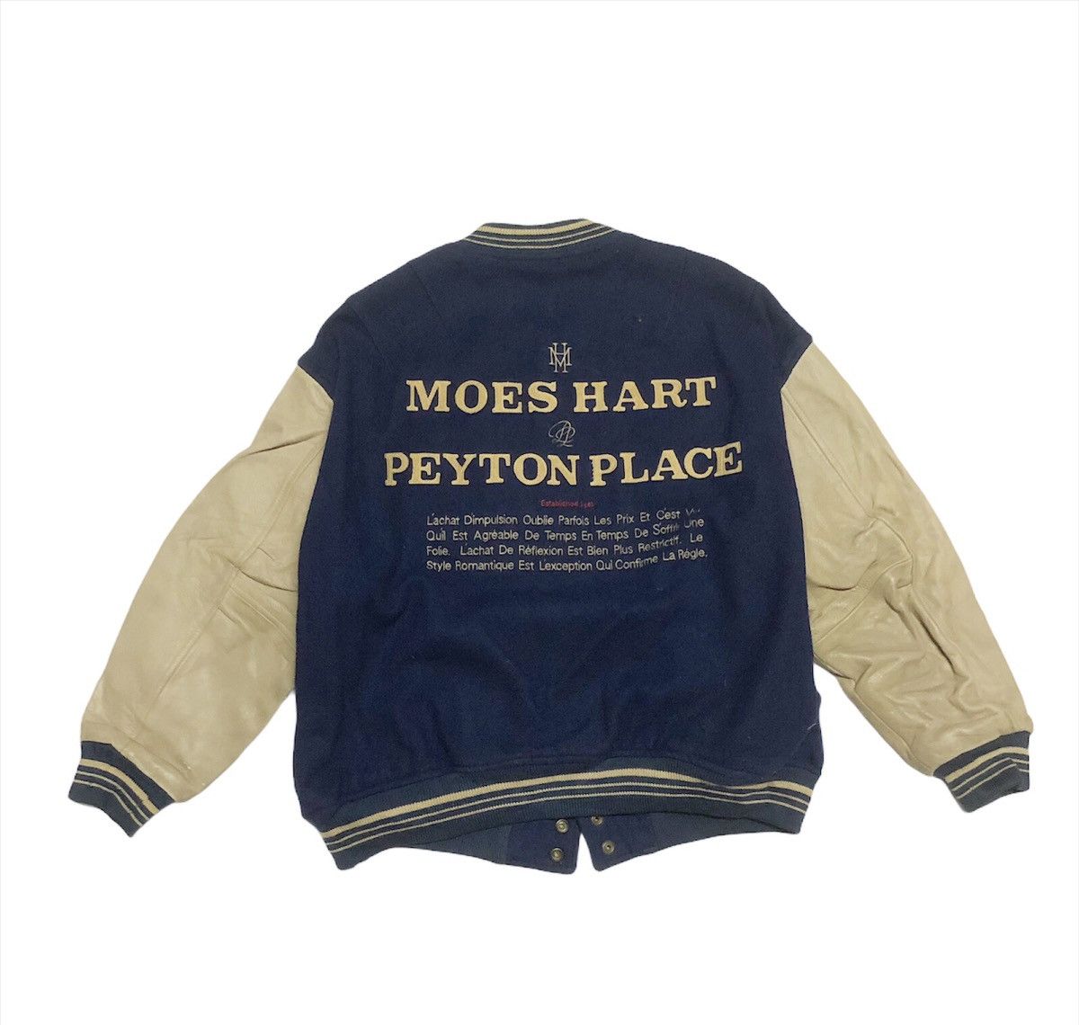 PPFM × Vintage 💥OFFER NOW🔥90’s VARSITY PPFM WOOL JACKET STREETWEAR Size US M / EU 48-50 / 2 - 2 Thumbnail