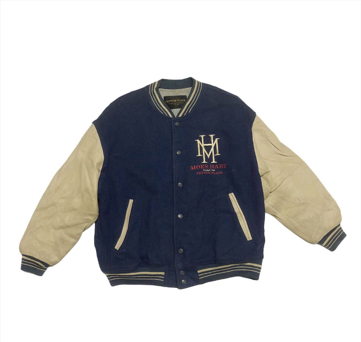 PPFM × Vintage 💥OFFER NOW🔥90’s VARSITY PPFM WOOL JACKET STREETWEAR Size US M / EU 48-50 / 2 - 1 Thumbnail