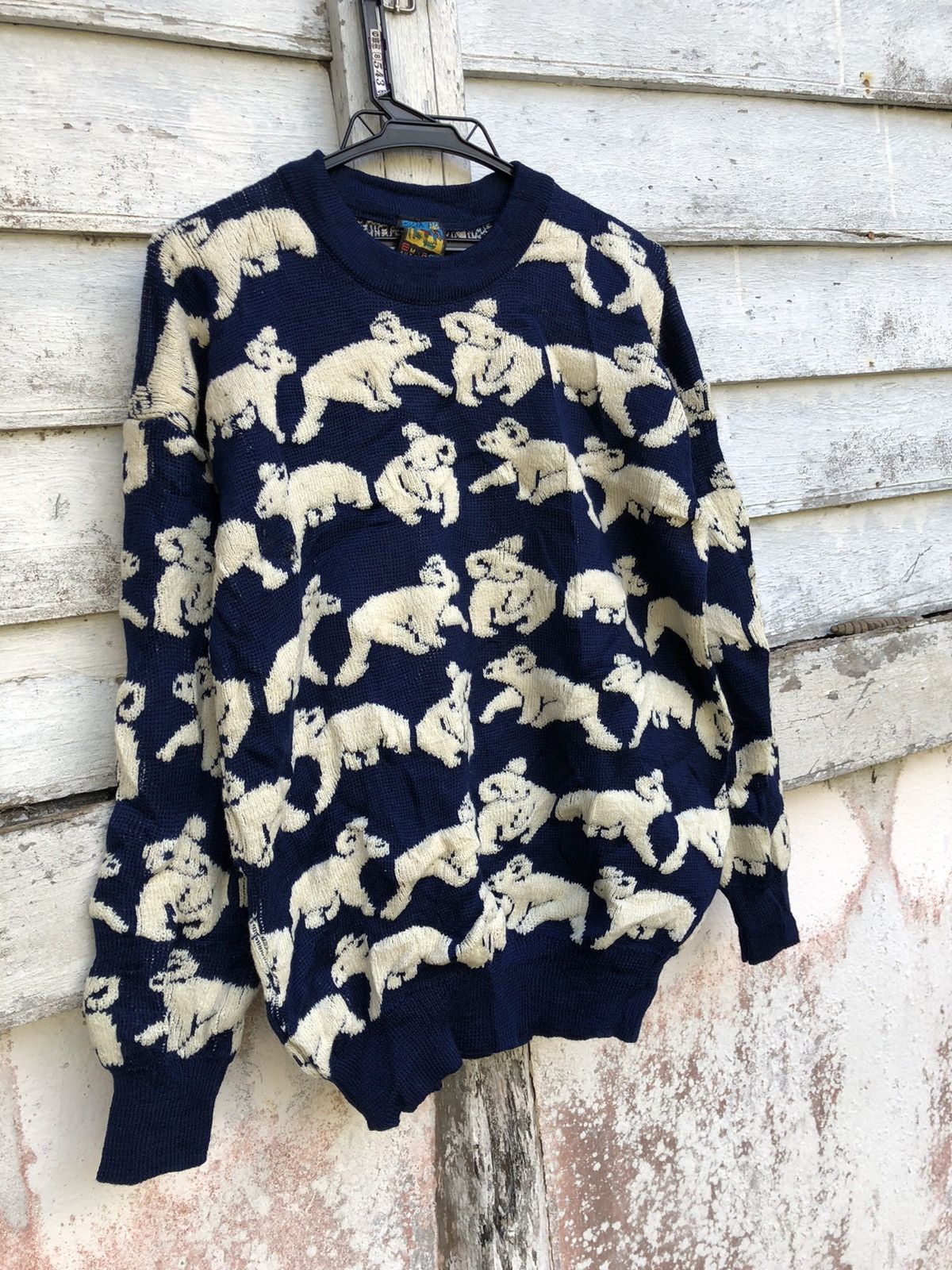 Coogi Vintage Emaroo Koala Full Knit Pure New Wool Sweater Size US M / EU 48-50 / 2 - 3 Thumbnail