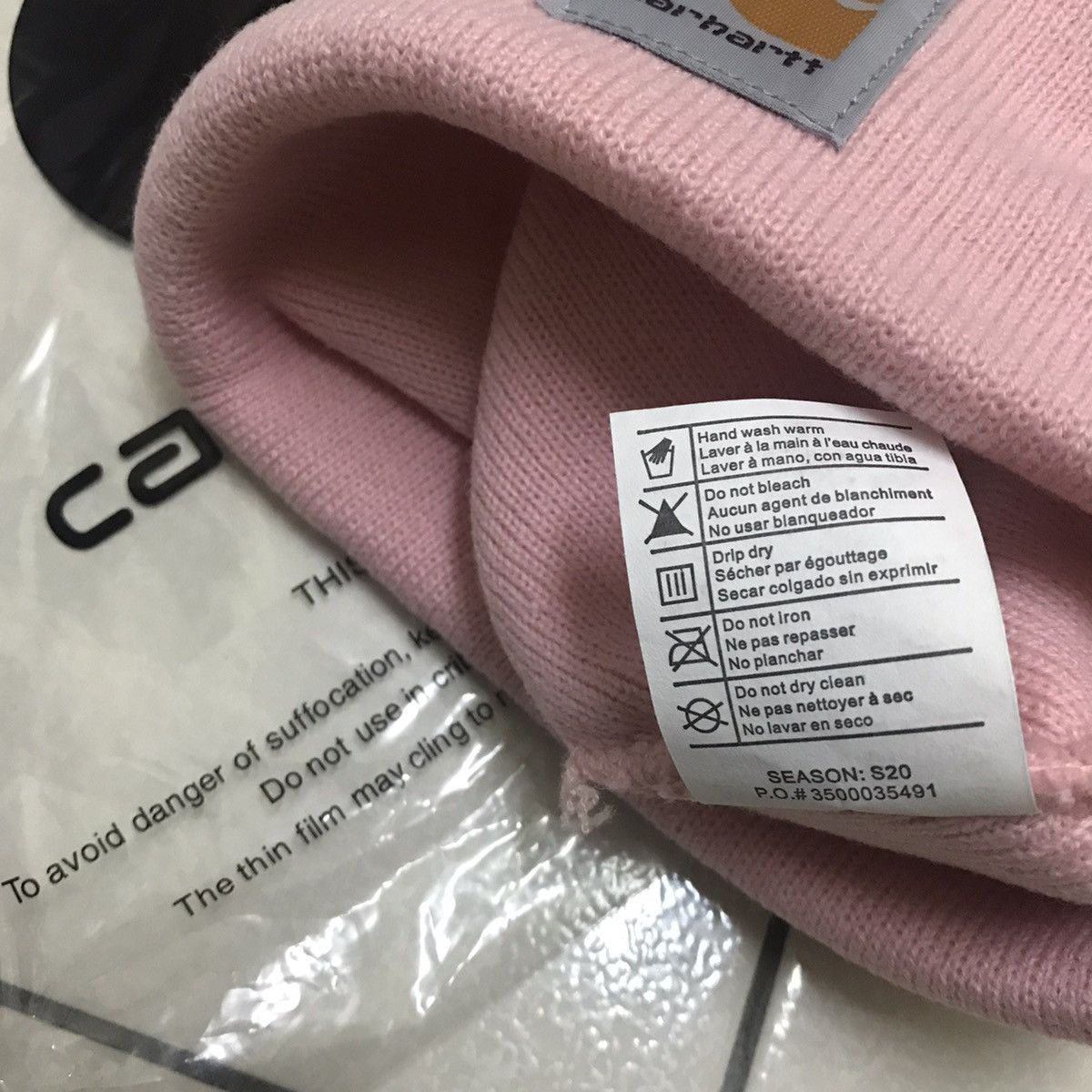 Carhartt × Carhartt Wip Carhartt Hat Carhartt Beanie Size ONE SIZE - 5 Thumbnail
