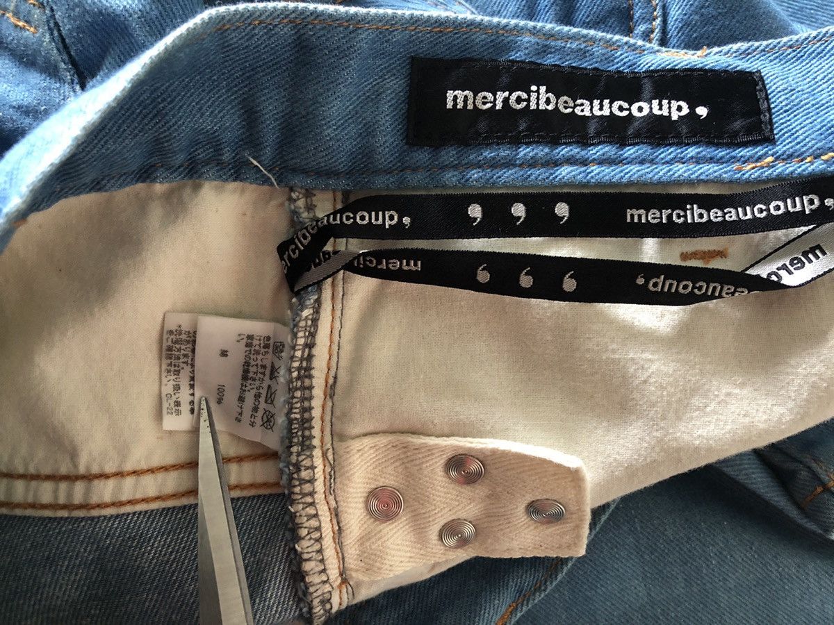 Issey Miyake Mercibeaucoup Jeans Butterfly Pocket Design Size US 29 - 11 Thumbnail