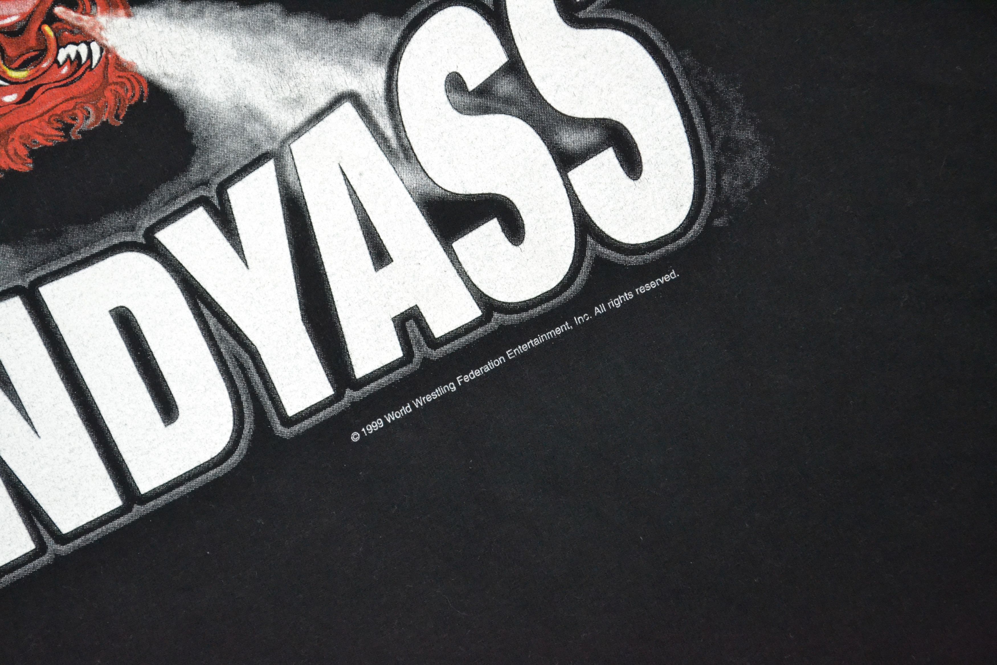 Vintage 1999 Layeth the Smacketh Down Candyass The Rock Tee Size US S / EU 44-46 / 1 - 8 Thumbnail