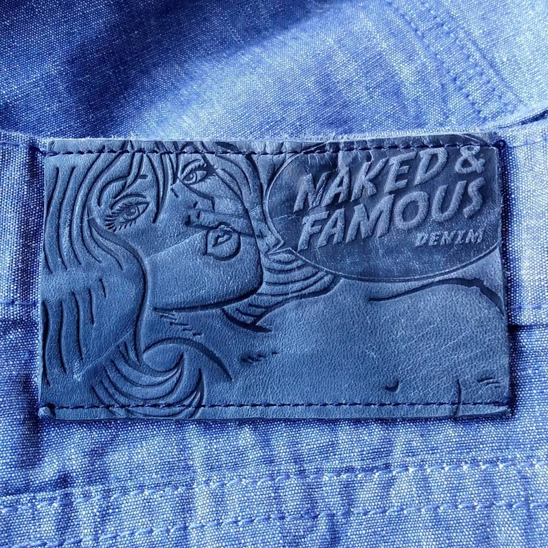 Naked & Famous Naked and Famous Skinny Guy Selvedge Chambray Size US 38 / EU 54 - 2 Thumbnail