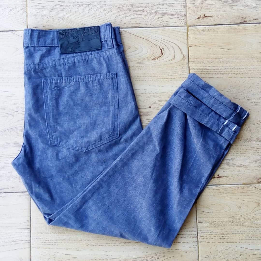 Naked and Famous Skinny Guy Selvedge Chambray