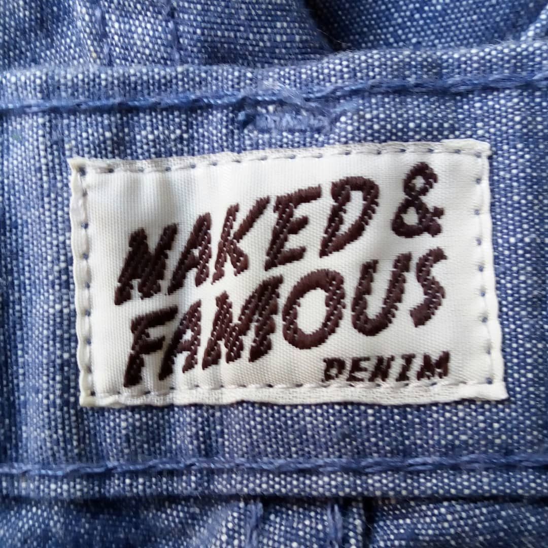 Naked & Famous Naked and Famous Skinny Guy Selvedge Chambray Size US 38 / EU 54 - 3 Thumbnail