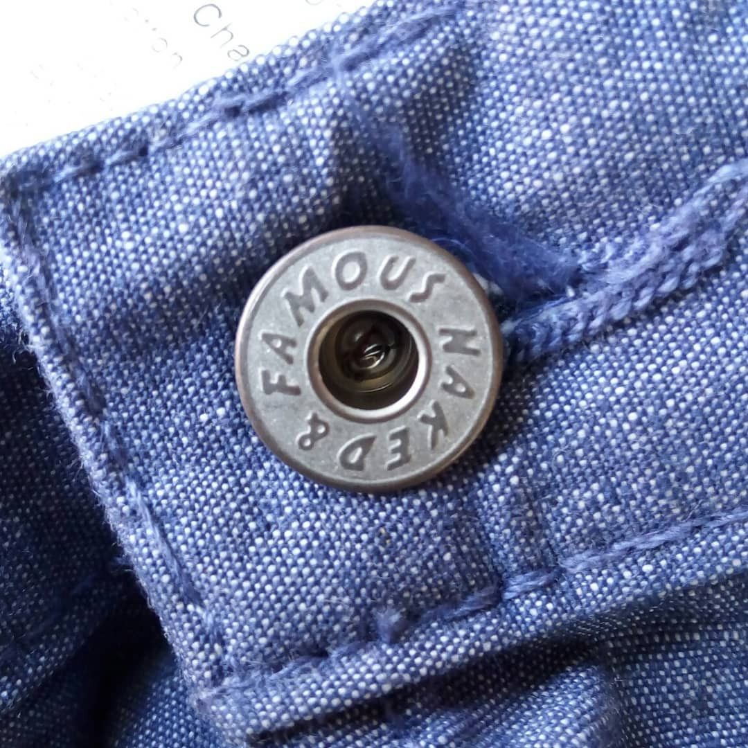 Naked & Famous Naked and Famous Skinny Guy Selvedge Chambray Size US 38 / EU 54 - 7 Thumbnail