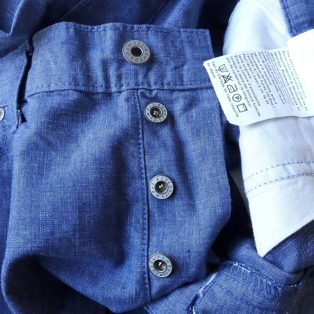 Naked & Famous Naked and Famous Skinny Guy Selvedge Chambray Size US 38 / EU 54 - 8 Thumbnail