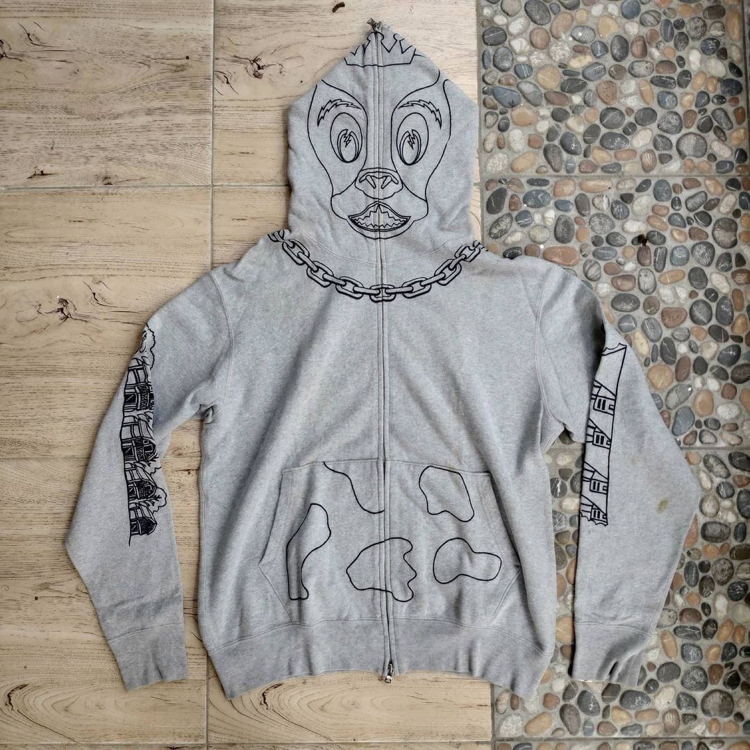 Bape BAPE Holstein Full Zip Hoodie | Grailed