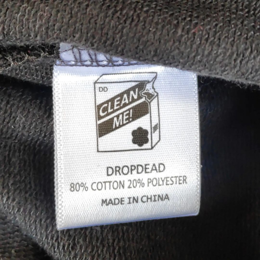 Drop Dead × Drop Dead Clothing Drop Dead Kuro Sleep Suit Hoodie Size US L / EU 52-54 / 3 - 10 Thumbnail