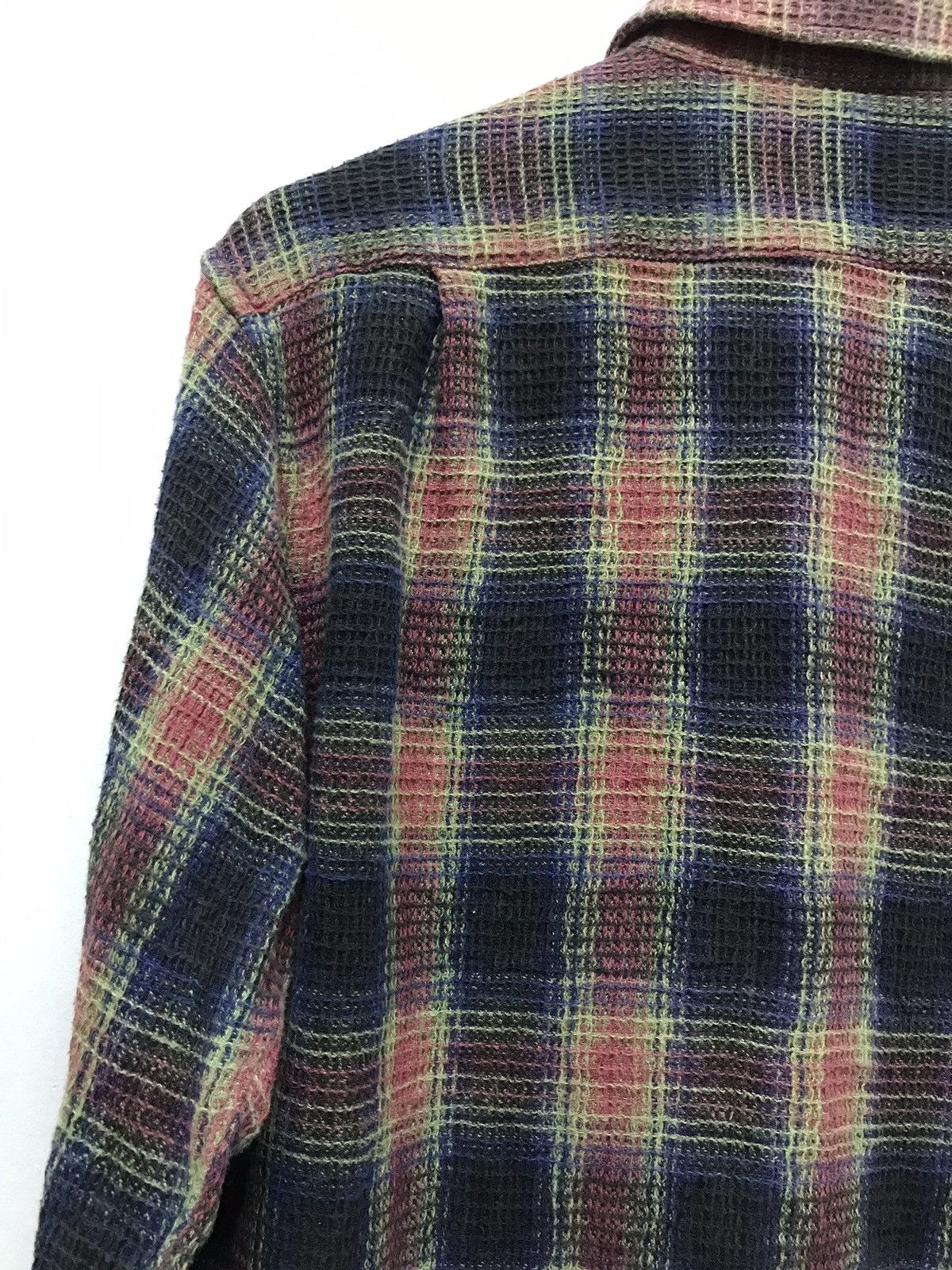 Japanese Brand Sharkey's Flannel Button Up Shirt Inspired Kapital Size US L / EU 52-54 / 3 - 14 Thumbnail