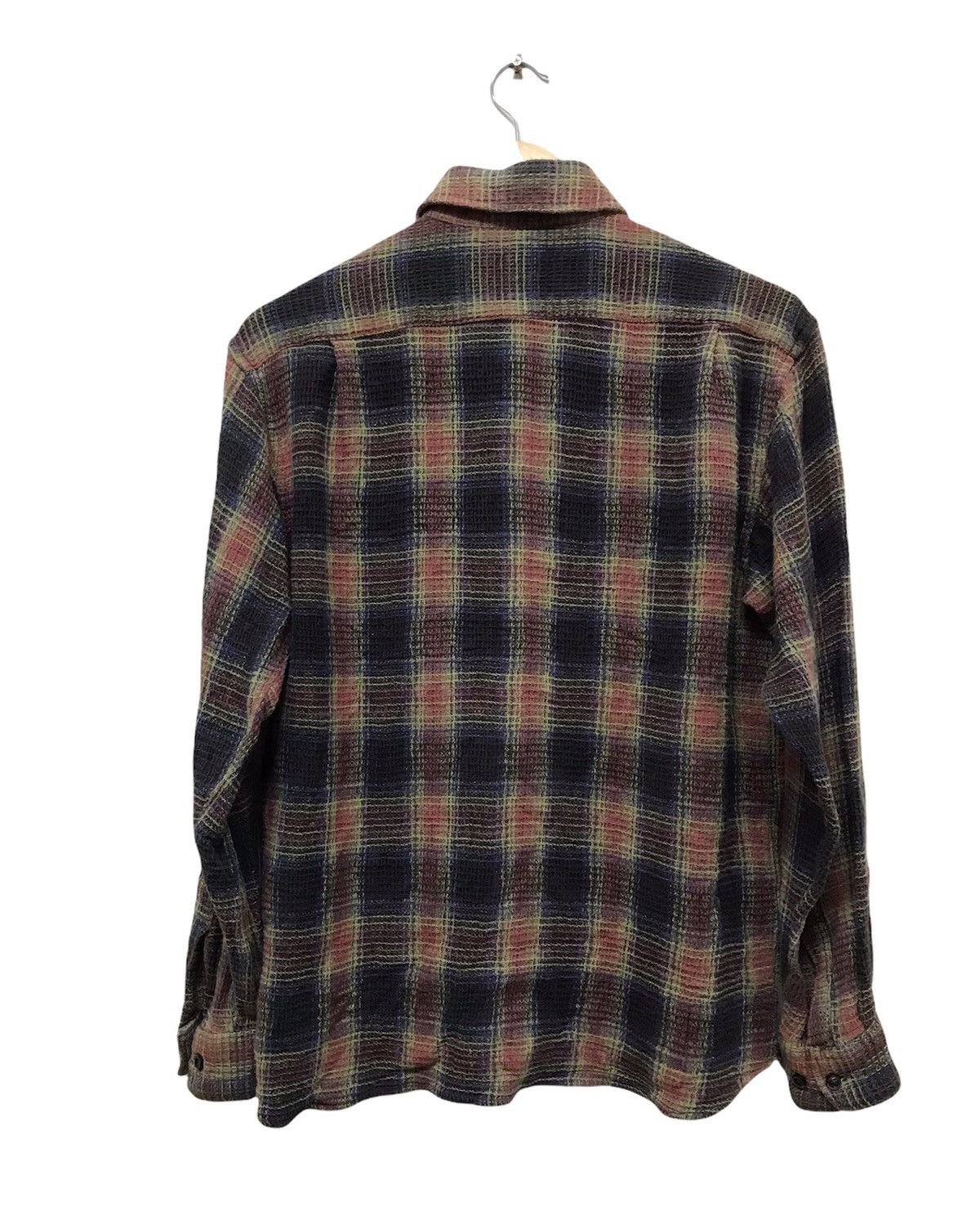 Japanese Brand Sharkey's Flannel Button Up Shirt Inspired Kapital Size US L / EU 52-54 / 3 - 2 Thumbnail