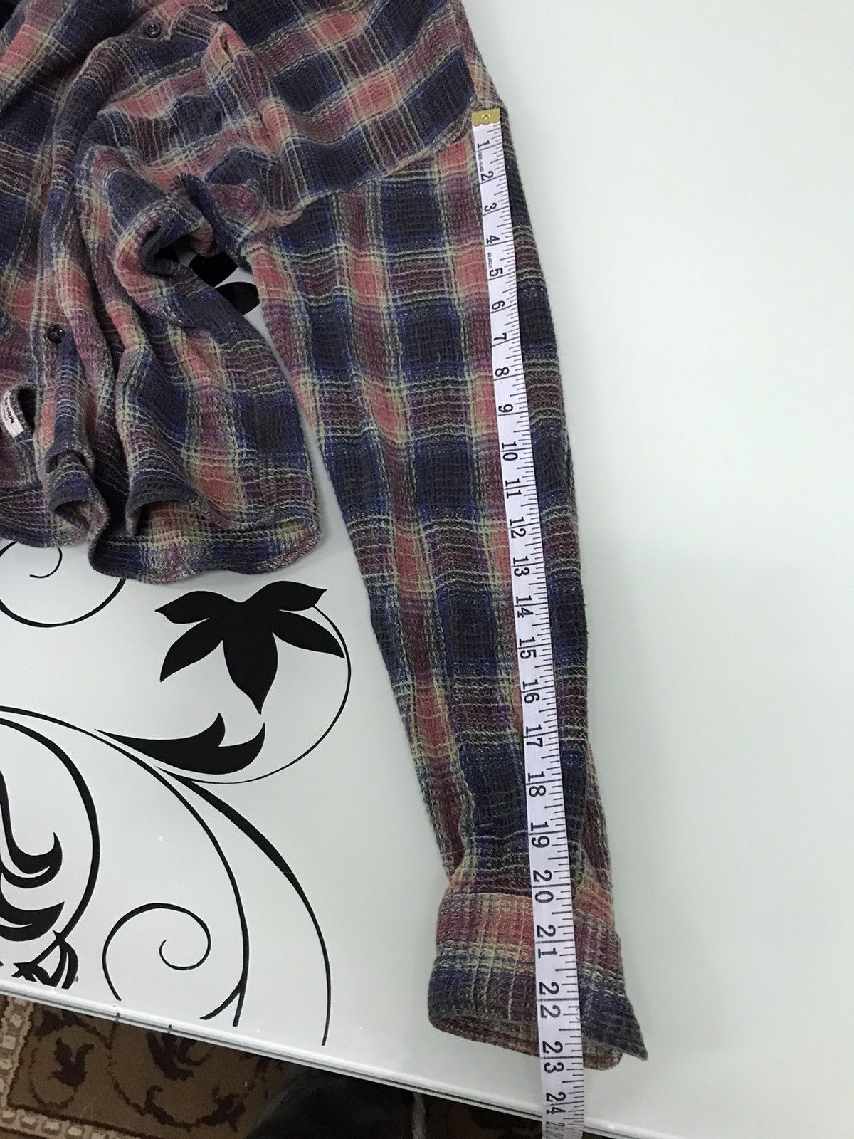 Japanese Brand Sharkey's Flannel Button Up Shirt Inspired Kapital Size US L / EU 52-54 / 3 - 22 Thumbnail