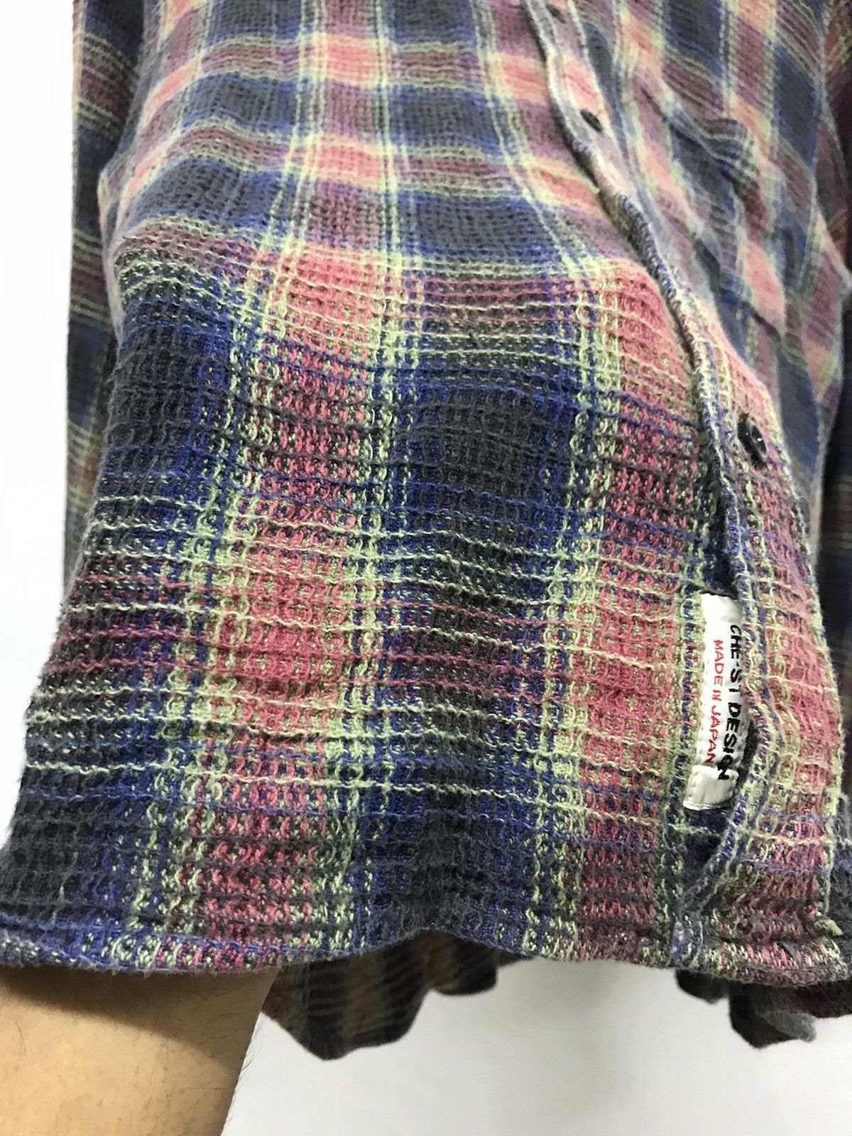 Japanese Brand Sharkey's Flannel Button Up Shirt Inspired Kapital Size US L / EU 52-54 / 3 - 10 Thumbnail