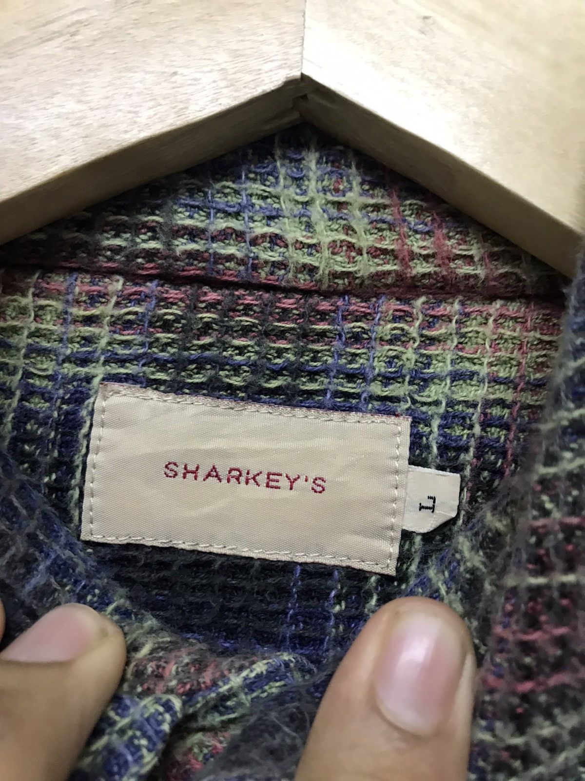 Japanese Brand Sharkey's Flannel Button Up Shirt Inspired Kapital Size US L / EU 52-54 / 3 - 12 Thumbnail