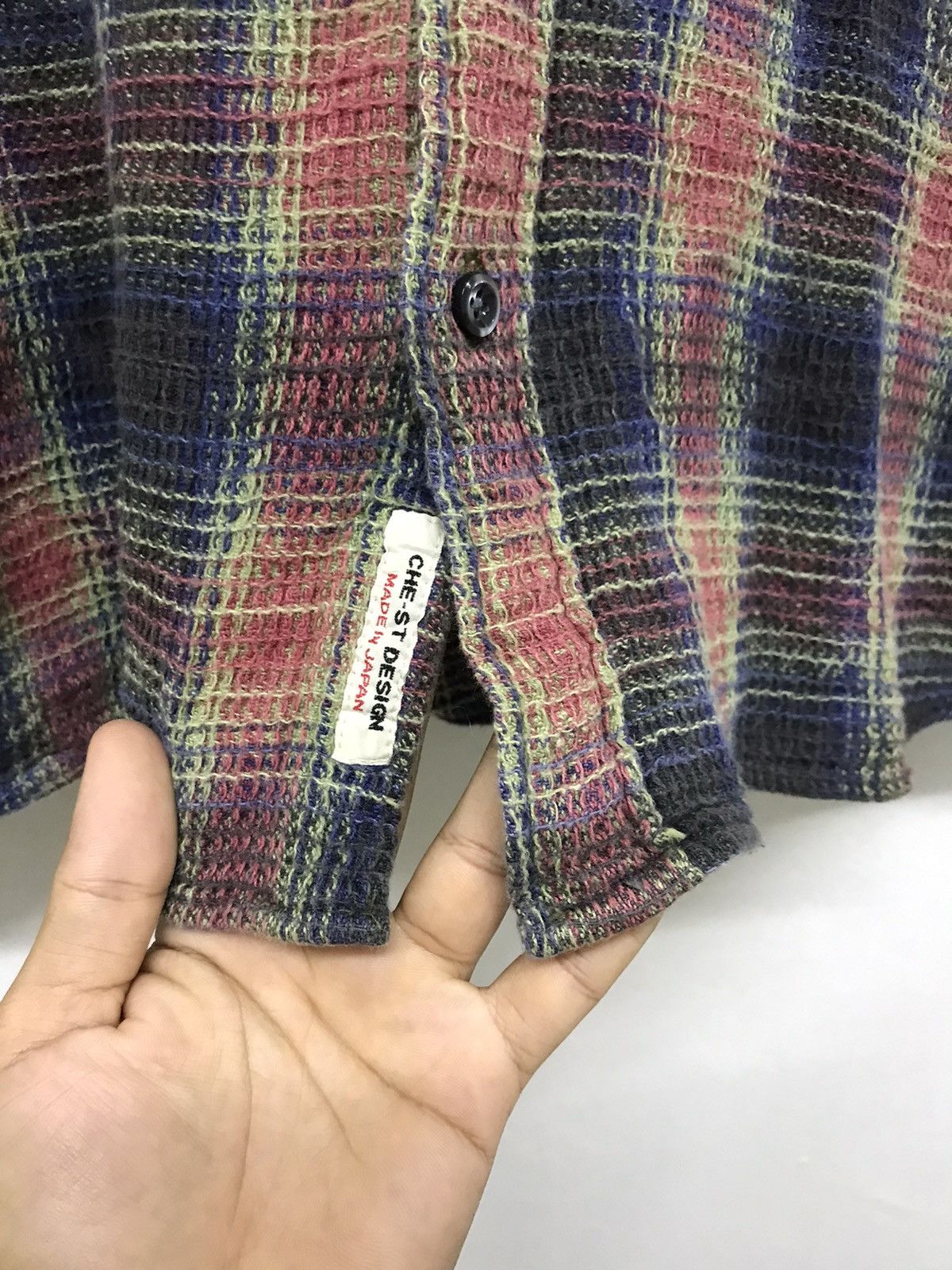 Japanese Brand Sharkey's Flannel Button Up Shirt Inspired Kapital Size US L / EU 52-54 / 3 - 8 Thumbnail