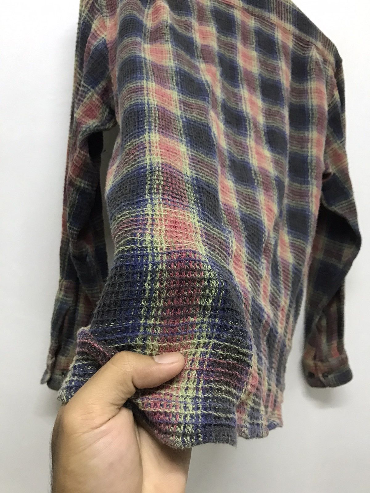 Japanese Brand Sharkey's Flannel Button Up Shirt Inspired Kapital Size US L / EU 52-54 / 3 - 15 Thumbnail