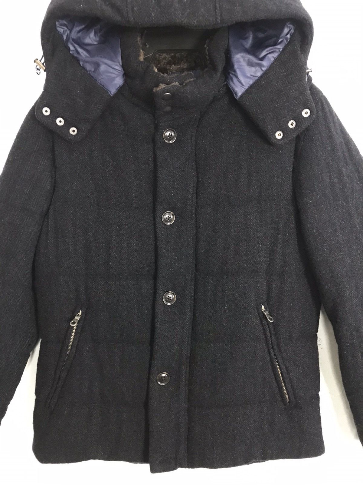 Japanese Brand × Takeo Kikuchi Vintage Jacket Puffer Takeo Kikuchi Double Pocket Hoodie Size US M / EU 48-50 / 2 - 3 Thumbnail