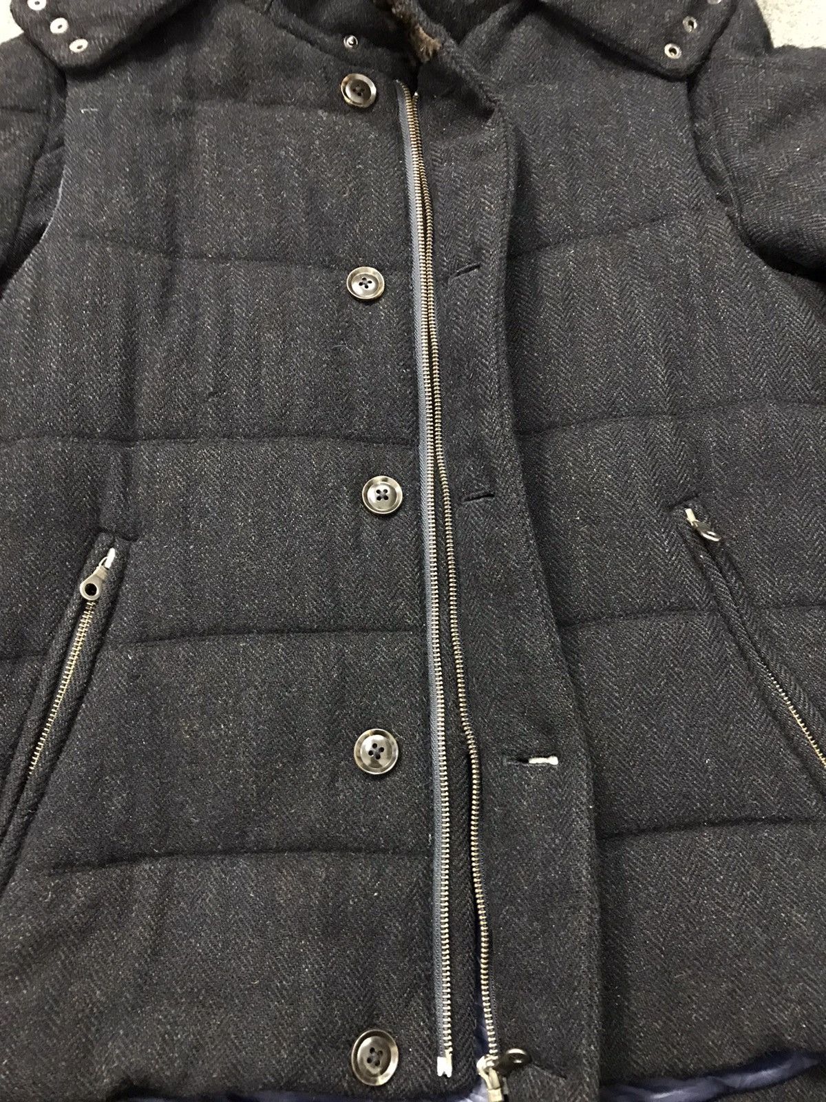 Japanese Brand × Takeo Kikuchi Vintage Jacket Puffer Takeo Kikuchi Double Pocket Hoodie Size US M / EU 48-50 / 2 - 11 Thumbnail