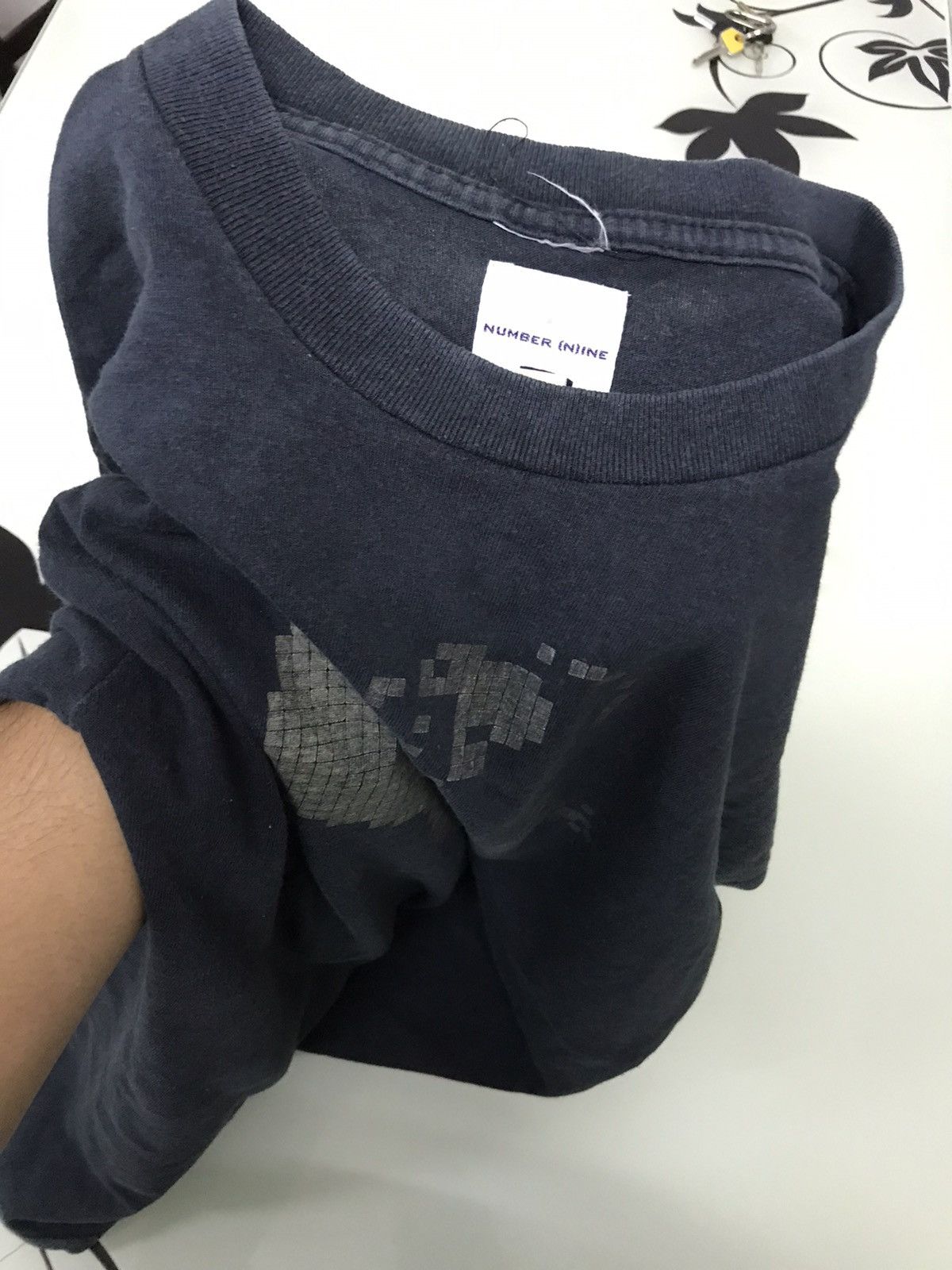 Number (N)ine Vintage Number (N)ine Nice Print Tshirt Size US S / EU 44-46 / 1 - 14 Thumbnail