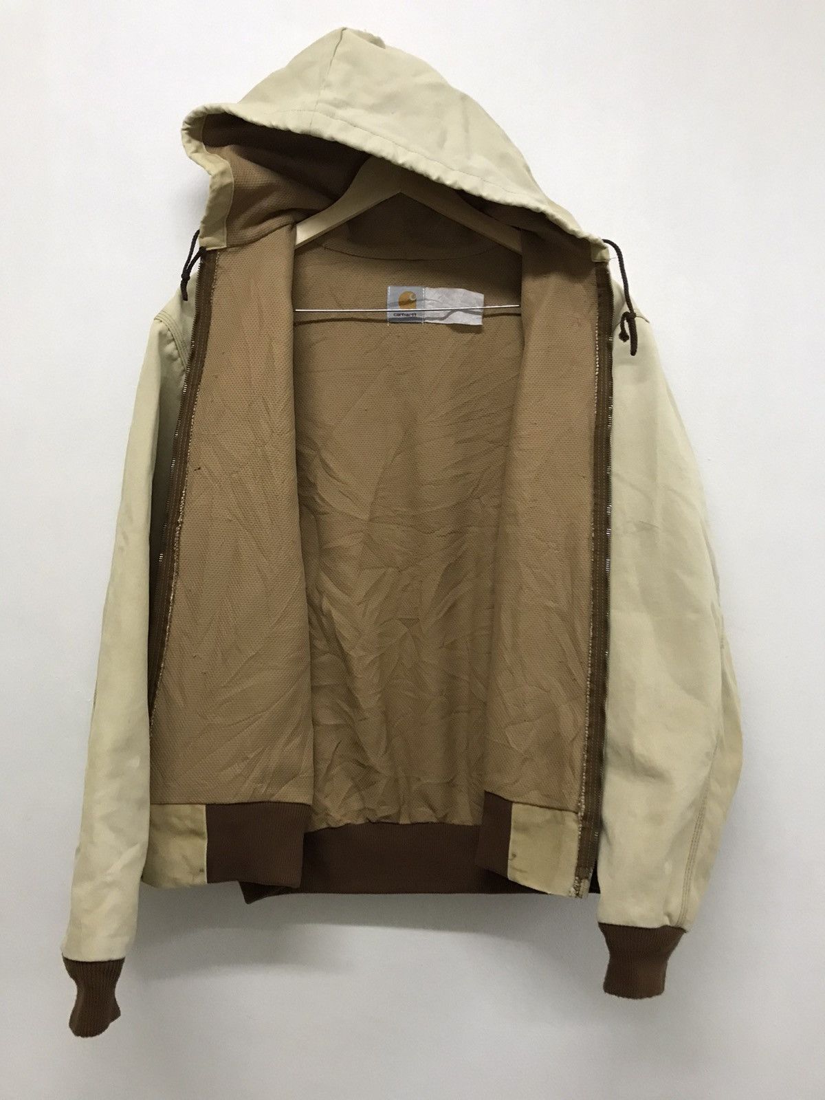 Carhartt Vintage Carhartt Chore Faded Colour Jacket Hoodie Size US XL / EU 56 / 4 - 10 Thumbnail