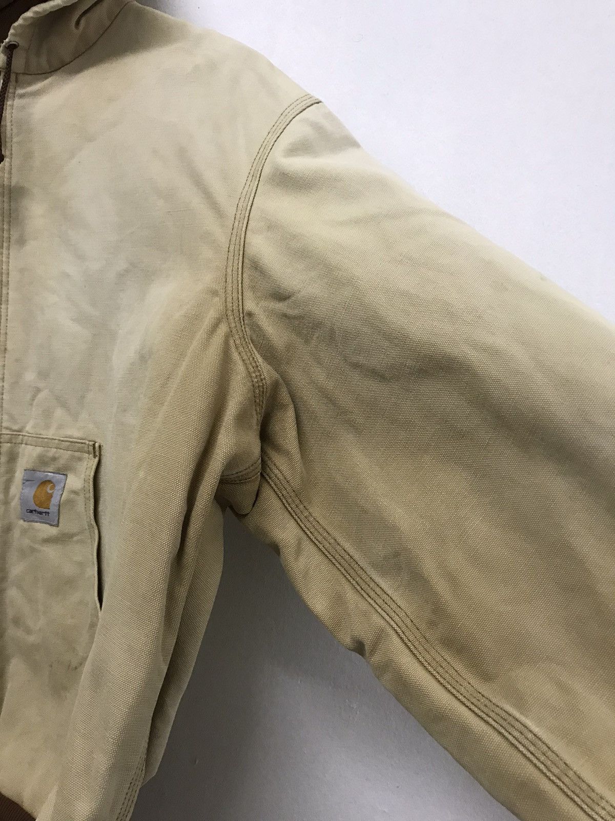 Carhartt Vintage Carhartt Chore Faded Colour Jacket Hoodie Size US XL / EU 56 / 4 - 7 Thumbnail