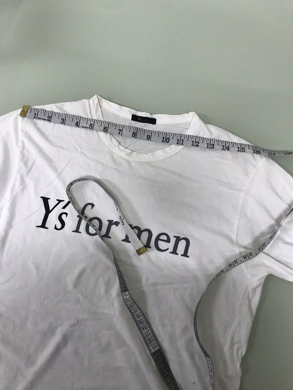 Yohji Yamamoto Vintage Yohji Yamamoto Y's for Men Tshirt White Size US S / EU 44-46 / 1 - 16 Thumbnail