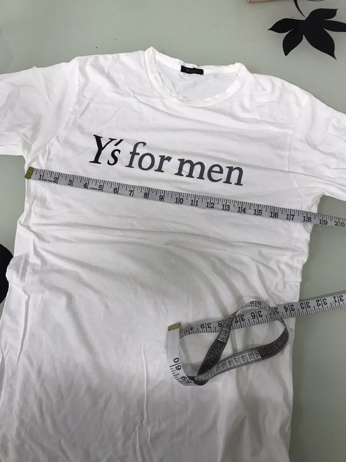 Yohji Yamamoto Vintage Yohji Yamamoto Y's for Men Tshirt White Size US S / EU 44-46 / 1 - 14 Thumbnail