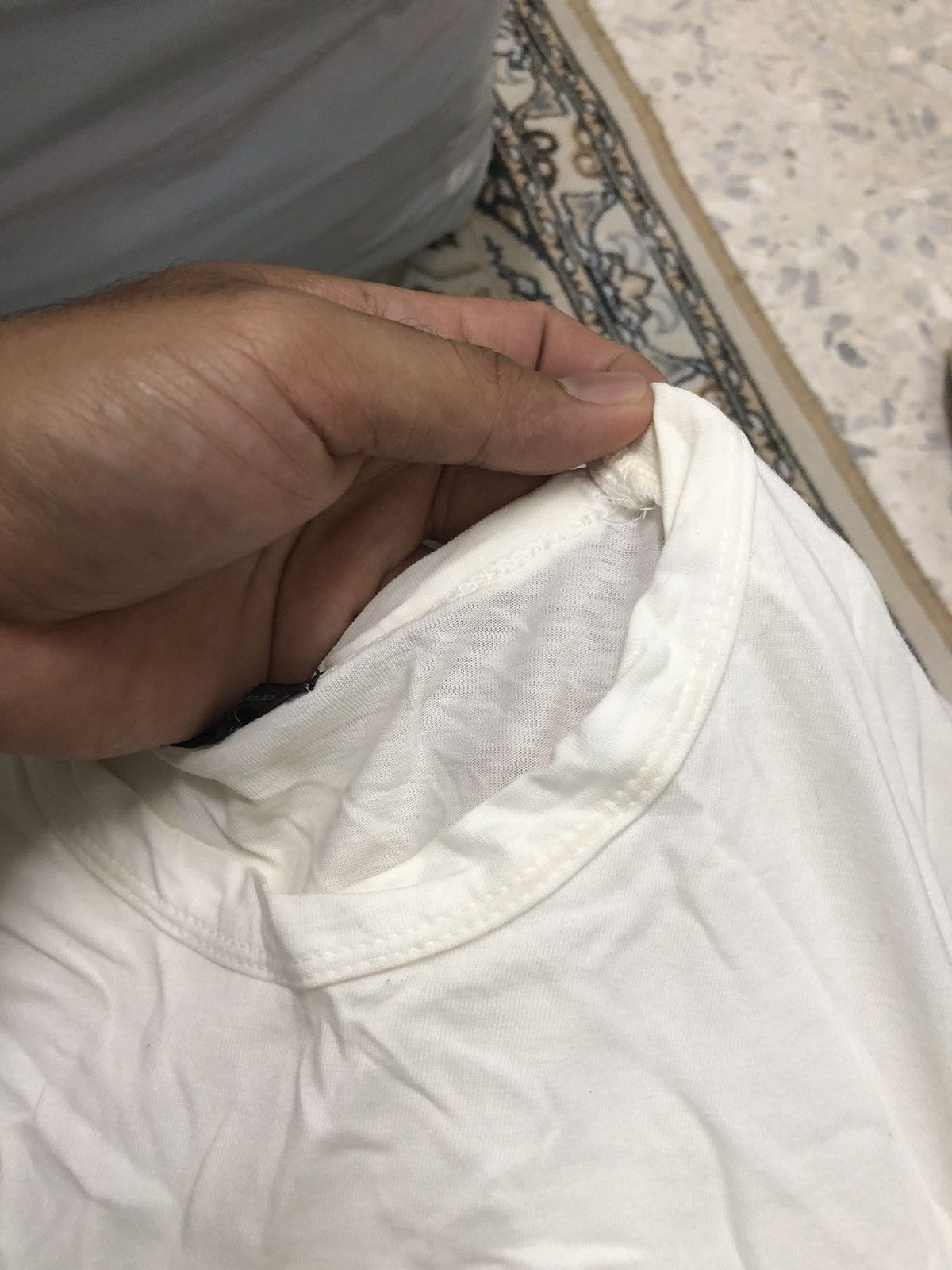 Yohji Yamamoto Vintage Yohji Yamamoto Y's for Men Tshirt White Size US S / EU 44-46 / 1 - 19 Thumbnail