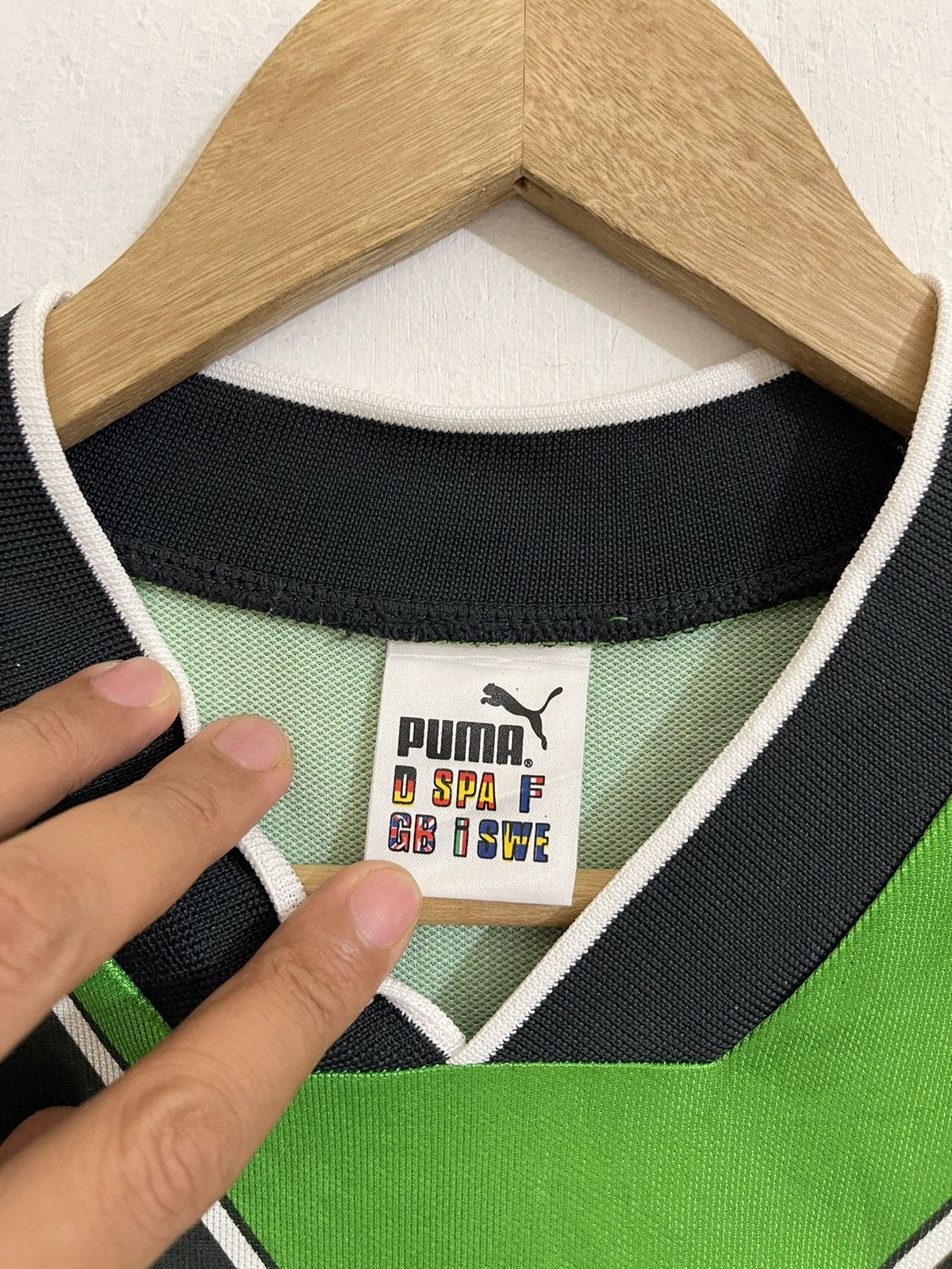 Puma × Vintage Vintage Puma Jersey Size US L / EU 52-54 / 3 - 5 Thumbnail