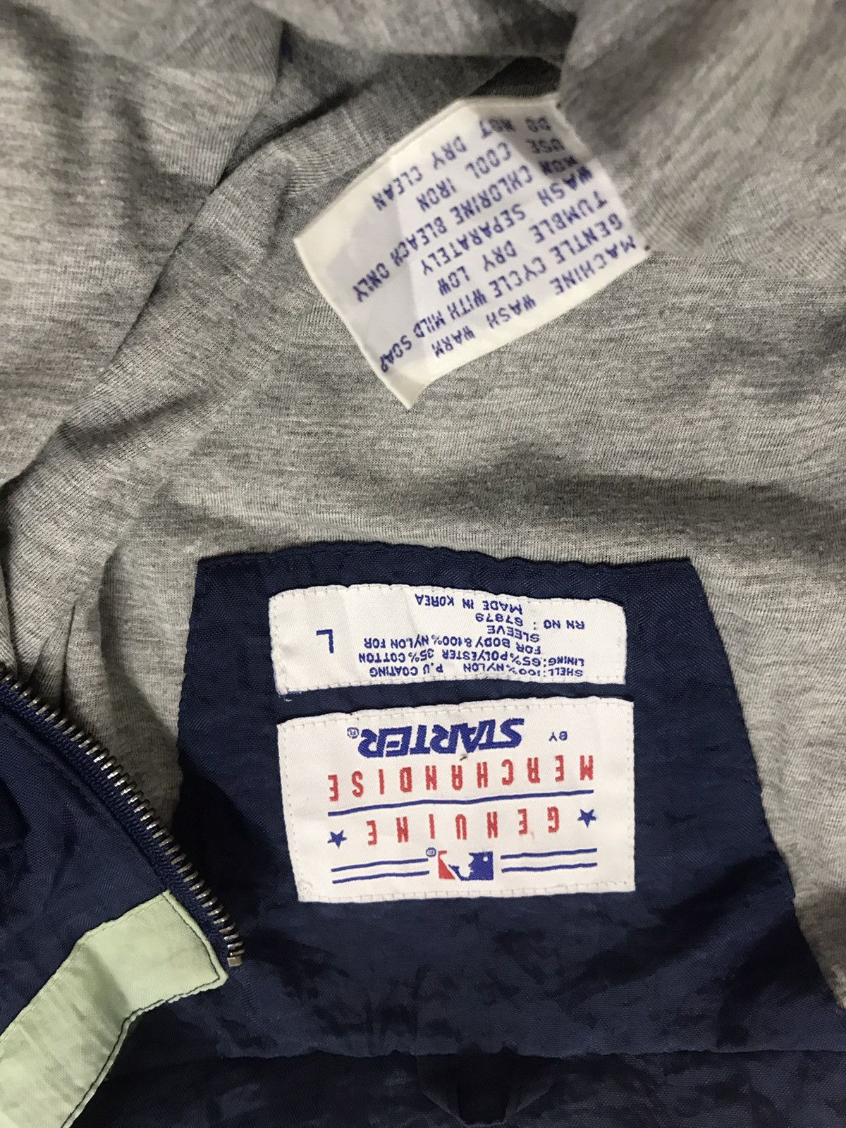 New York Yankees × Starter Vintage New York Yankees Starter Parka Windbreaker Jacket Size US L / EU 52-54 / 3 - 6 Thumbnail