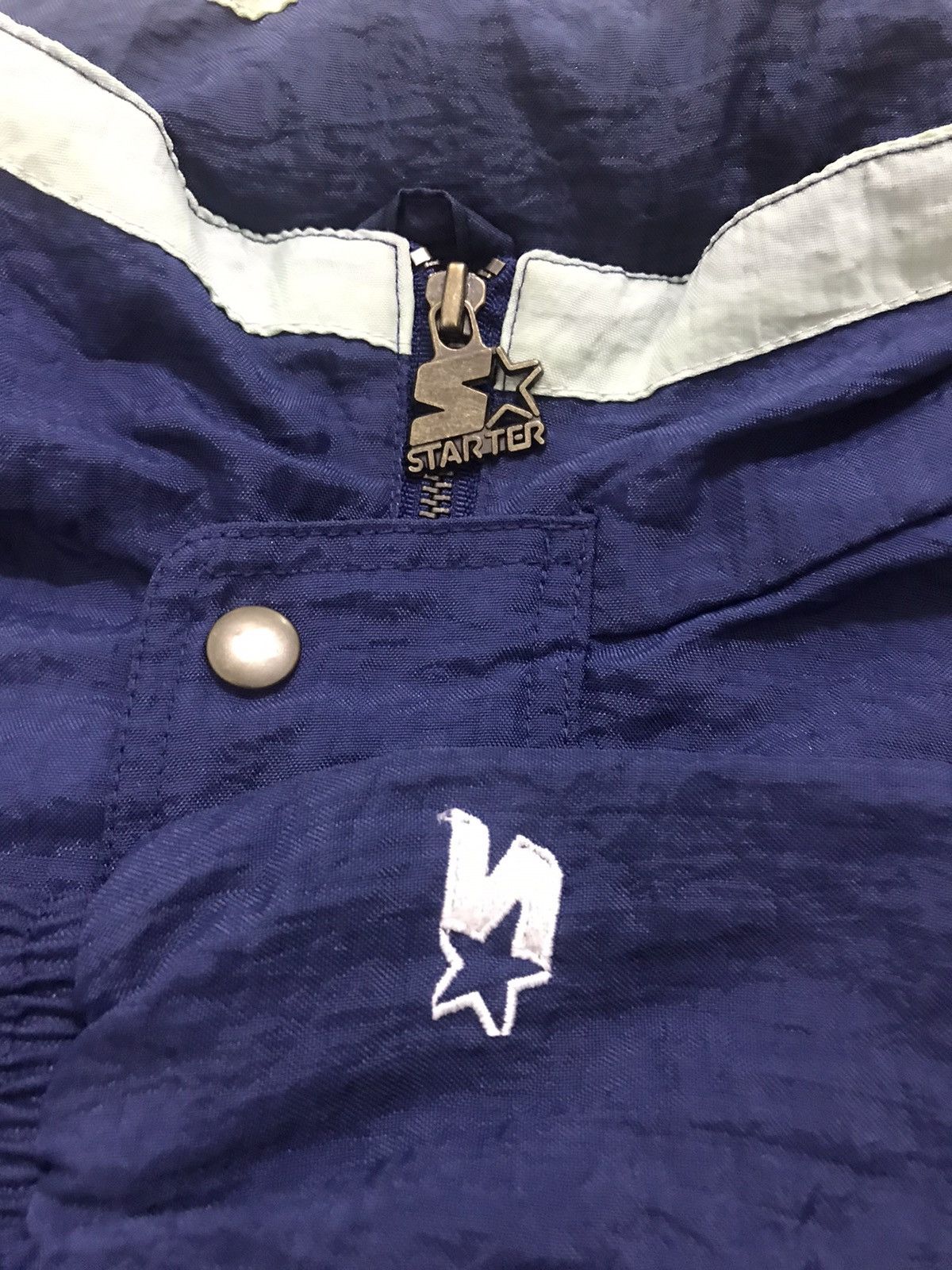 New York Yankees × Starter Vintage New York Yankees Starter Parka Windbreaker Jacket Size US L / EU 52-54 / 3 - 4 Thumbnail